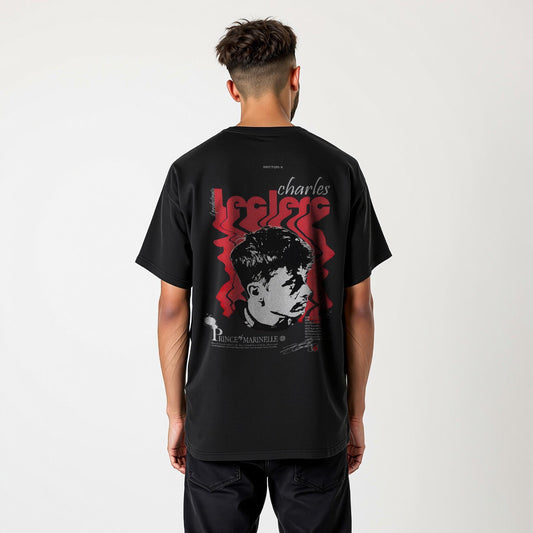 Charles Leclerc Premium Oversized T-shirt