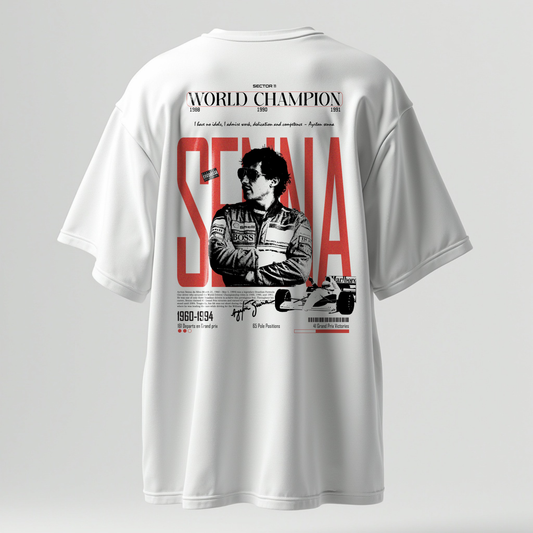 Ayrton Senna Oversized T-shirt